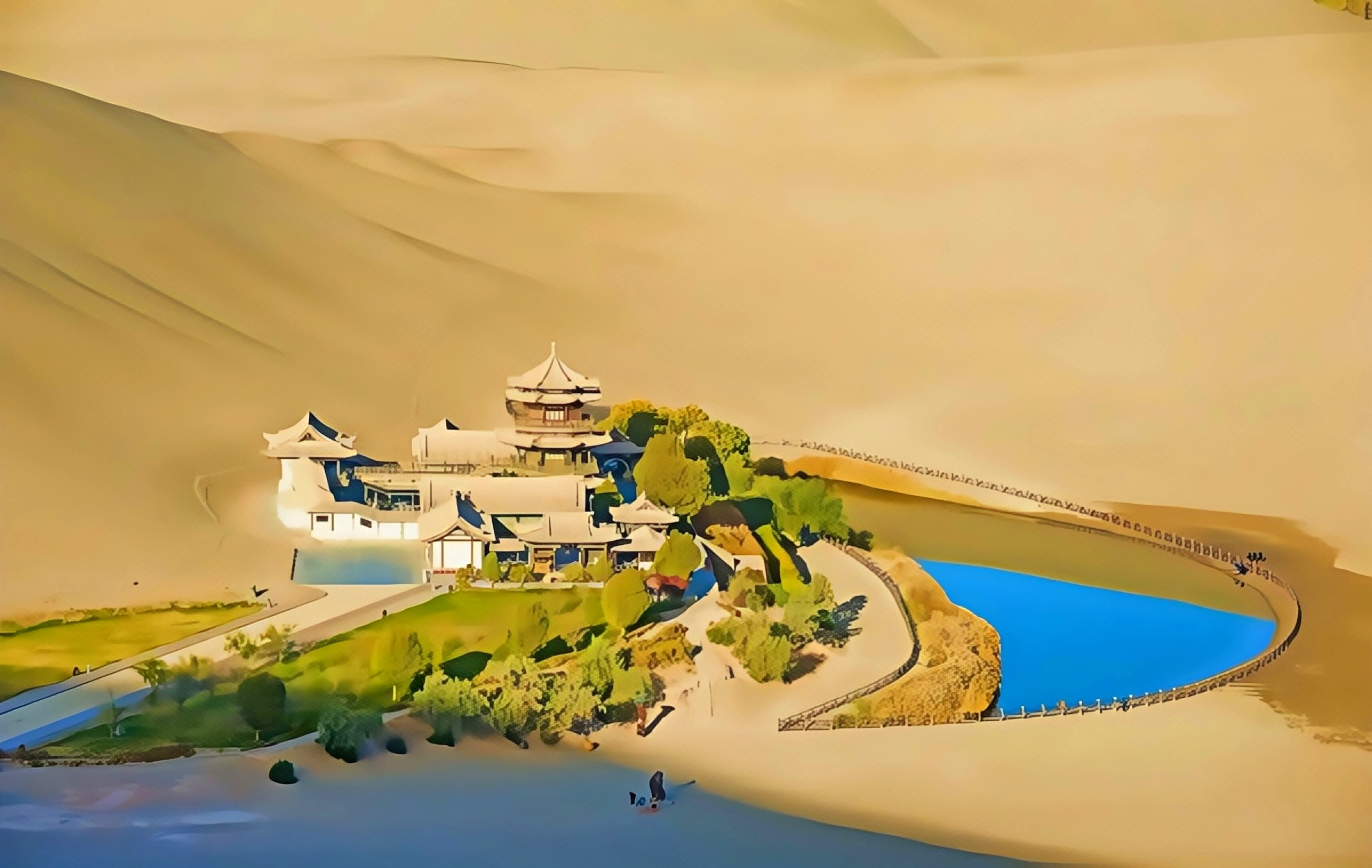 Día 7: Xi'an--Dunhuang